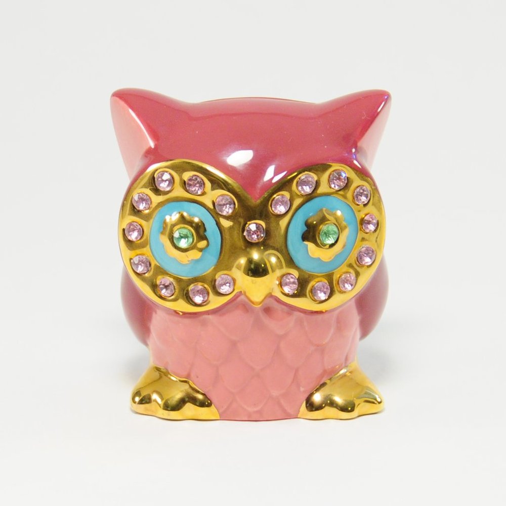 Betsey Johnson Owl Critter Bank